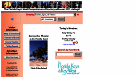 What Floridakeys.net website looked like in 2018 (5 years ago)