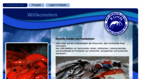 What Fischhandel-kuhn.de website looked like in 2018 (5 years ago)