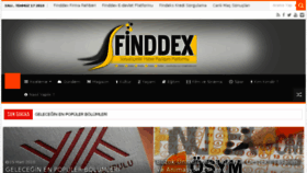 What Finddex.com website looked like in 2018 (5 years ago)