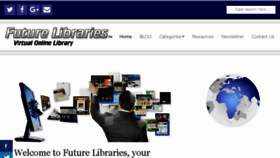 What Futurelibraries.net website looked like in 2018 (5 years ago)