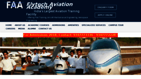 What Flytechaviation.aero website looked like in 2018 (5 years ago)