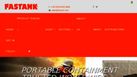 What Fastank.com website looked like in 2018 (5 years ago)