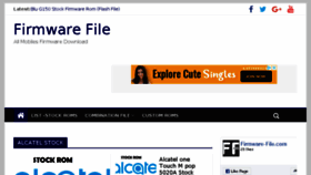 What Firmware-file.com website looked like in 2018 (5 years ago)