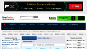 What Forexfunction.com website looked like in 2018 (5 years ago)