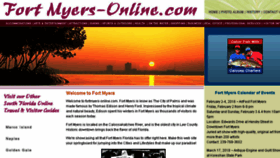 What Fortmyers-online.com website looked like in 2018 (5 years ago)