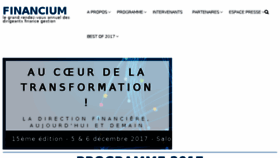 What Financium.fr website looked like in 2018 (5 years ago)
