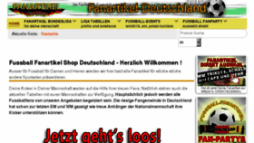 What Fanartikel-shop-deutschland.de website looked like in 2018 (5 years ago)