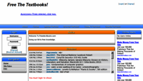 What Freeetextbooks.com website looked like in 2018 (5 years ago)