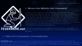 What Feuerwerk-homepage.de website looked like in 2018 (5 years ago)