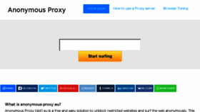 What Free-web-proxy.de website looked like in 2018 (5 years ago)