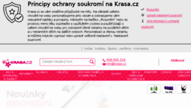 What Fanyshop.cz website looked like in 2018 (5 years ago)