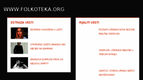 What Folkoteka.com website looked like in 2018 (5 years ago)