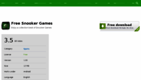 What Free-snooker-games.fileplanet.com website looked like in 2018 (5 years ago)