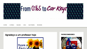 What Fromcribstocarkeys.com website looked like in 2018 (5 years ago)