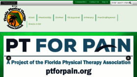What Fpta.org website looked like in 2018 (5 years ago)