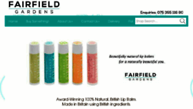 What Fairfieldgardens.co.uk website looked like in 2018 (5 years ago)