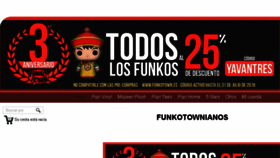 What Funkotown.es website looked like in 2018 (5 years ago)