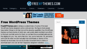 What Freewpthemes.com website looked like in 2018 (5 years ago)