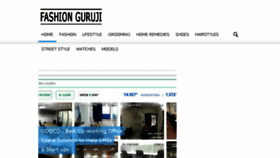 What Fashionguruji.in website looked like in 2018 (5 years ago)