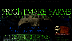 What Frightmarefarms.net website looked like in 2018 (5 years ago)