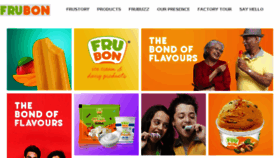 What Frubon.com website looked like in 2018 (5 years ago)