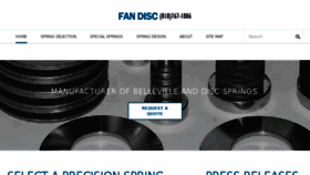 What Fandisc.com website looked like in 2018 (5 years ago)