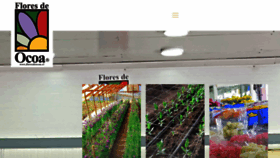 What Floresdeocoa.cl website looked like in 2018 (7 years ago)