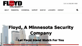 What Floydtotalsecurity.com website looked like in 2018 (5 years ago)