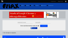 What Flipax.net website looked like in 2018 (5 years ago)