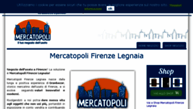 What Firenzelegnaia.mercatopoli.it website looked like in 2018 (5 years ago)