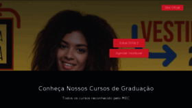 What Faculdadeparaiso.edu.br website looked like in 2018 (5 years ago)