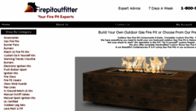 What Firepitoutfitter.com website looked like in 2018 (5 years ago)