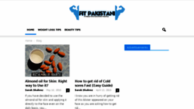 What Fitpakistani.com website looked like in 2018 (5 years ago)