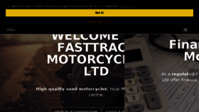 What Fasttrackmotorcycles.co.uk website looked like in 2018 (5 years ago)