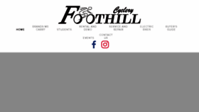 What Foothillcyclery.com website looked like in 2018 (5 years ago)