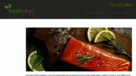 What Freshstartcatering.org website looked like in 2018 (5 years ago)