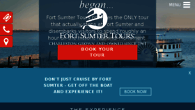 What Fortsumtertours.com website looked like in 2018 (5 years ago)