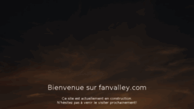 What Fanvalley.com website looked like in 2018 (5 years ago)