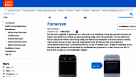 What Fornuisstore.nl website looked like in 2018 (5 years ago)