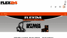 What Flex24.com website looked like in 2018 (5 years ago)
