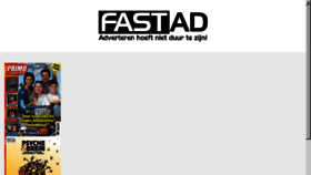 What Fastad.be website looked like in 2018 (5 years ago)