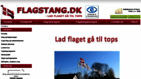 What Flagstang.dk website looked like in 2018 (5 years ago)