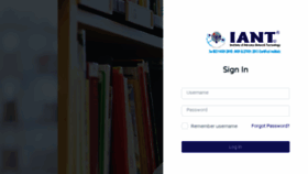 What Faculty.iantlms.com website looked like in 2018 (5 years ago)