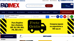 What Fadimex.com.br website looked like in 2018 (5 years ago)