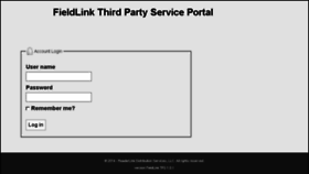What Fieldlinktps.readerlink.com website looked like in 2018 (5 years ago)