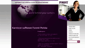What Forestpolska.com website looked like in 2018 (5 years ago)