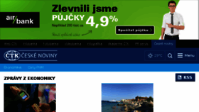 What Financninoviny.cz website looked like in 2018 (5 years ago)