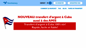 What Fonmoney.fr website looked like in 2018 (5 years ago)