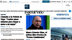 What Farodevigo.com website looked like in 2018 (5 years ago)