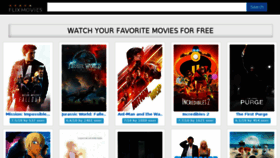 What Flixmovies.xyz website looked like in 2018 (5 years ago)